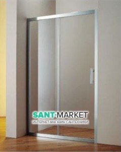 Душевая дверь в нишу Koller Pool Waterfall line стеклянная раздвижная 120х190 FAP12X 