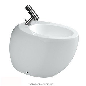 Біде підлогове Laufen колекція Alessi 59х39х42 з переливом H8329714003041