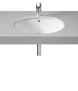 Раковина для ванної вбудована Roca колекція Grand Berna біла 327899000