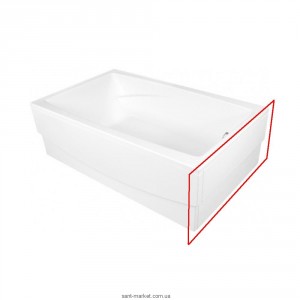 	Панель для ванны PoolSpa Fantasy бічна права 115 см акрил білий PWOJC10KO000000