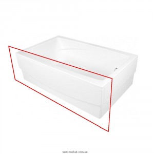 	Панель для ванны PoolSpa Fantasy фронтальная 185 см акрил белый PWOJA10DO000000