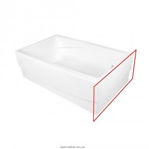 	Панель для ванны PoolSpa Fantasy боковая правая 115 см акрил белый PWOJC10KO000000