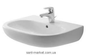 Раковина для ванной подвесная Duravit коллекция D-Code белая 07054500002
