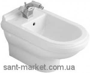 Біде підвісне Villeroy & Boch колекція Hommage 60х37х40 з переливом 7441.B0.R1