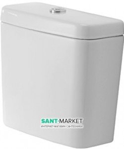 Зливний бачок компакт Duravit D-Code 37х38х13 фарфор нижнє підведення 0927100004