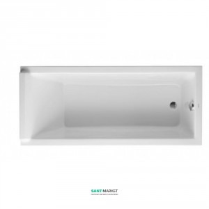 Ванна акрилова прямокутна Duravit колекція Starck 3 170х75х48 L 700003000000000