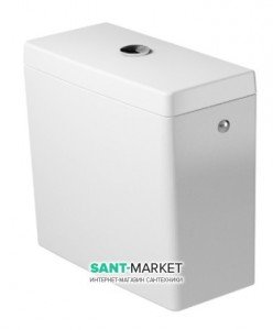 Зливний бачок компакт Duravit Starck 3 36х39х18 бічний підвід фарфор 0920000005