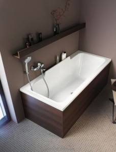 Ванна акрилова прямокутна Duravit колекція DuraStyle 170х75х48 L 700296000000000