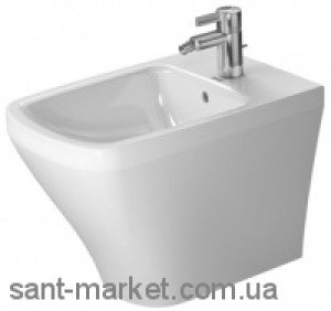 Біде підлогове Duravit колекція DuraStyle 57х37х39 з переливом 2284100000