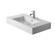 Раковина для ванної підвісна умивальник-стільниця Duravit колекція Vero біла 0329850000