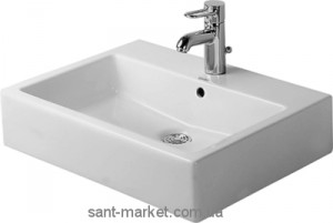 Раковина для ванной подвесная Duravit коллекция Vero белая 0454600000