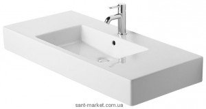 Раковина для ванної підвісна умивальник-стільниця Duravit колекція Vero біла 0329100000