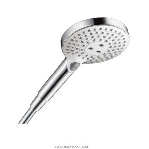 Душевая лейка Hansgrohe коллекция Raindance Select S хром/белый 26530400