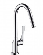 Змішувач для кухні з висувною лійкою Hansgrohe Citterio змішувач 39835800