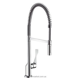 Змішувач для кухні з висувною лійкою Hansgrohe Axor Citterio Semi Pro змішувач 39840800