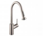 Змішувач для кухні з висувною лійкою Hansgrohe Talis S змішувач сталь 14877800