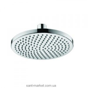 Лейка для верхнього душа з тропічним душем Hansgrohe колекція Croma EcoSmart хром 28450000