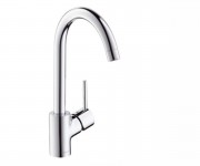 Смеситель для кухни Hansgrohe Talis S2 однорычажный сталь 14870800
