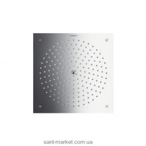 Верхній душ вбудований в стелю Hansgrohe колекція Raindance AIR EcoSmart хром 26481000