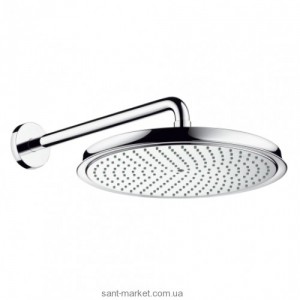 Верхній душ з тропічним душем Hansgrohe колекція Raindance Classic AIR нікель 27430820