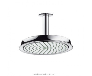 Верхній душ з тропічним душем Hansgrohe колекція Raindance Classic AIR хром 27400000