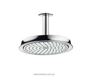 Верхній душ з тропічним душем Hansgrohe колекція Raindance Classic AIR хром 27400820