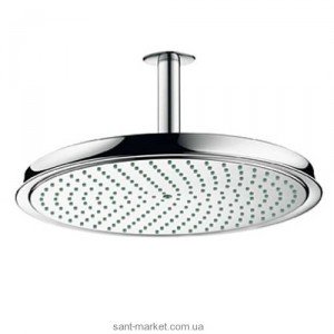 Верхній душ з тропічним душем Hansgrohe колекція Raindance Classic AIR нікель 27406820