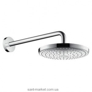 Верхний душ с тропическим душем Hansgrohe коллекция Raindance Select S хром 26466000