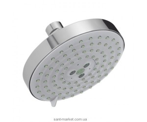 Лейка для верхнього душас тропічним душем Hansgrohe колекція Raindance S 150 AIR хром 27495000