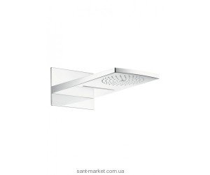 Верхний душ с тропическим душем Hansgrohe коллекция Raindance Rainfall хром/белый 28433400