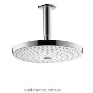 Верхний душ с тропическим душем Hansgrohe коллекция Raindance Select S хром/белый 26467400