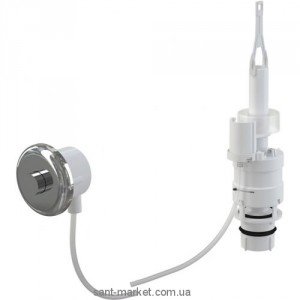 AlcaРlast кнопка пневматического смыва на расстоянии  ручная (хром) MPO11