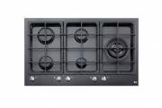 Варильна поверхня газова ТЕКА EW 90 5G AI AL TR BLACK 40219061