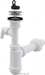 AlcaPlast Сифон для раковини A42P