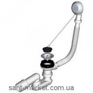 AlcaPlast Сифон для ванни A50