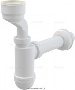 AlcaPlast Сифон для пісуара з манжетою A45A