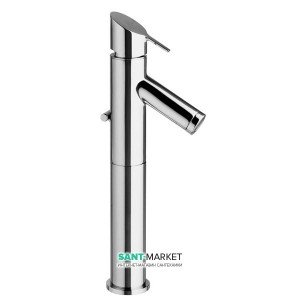 Смеситель для раковины однорычажный высокий Alpi SPA коллекция Go хром GO52177CR/S