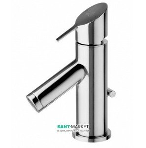 Смеситель для раковины однорычажный с донным клапаном Alpi SPA коллекция Go хром GO52176CR