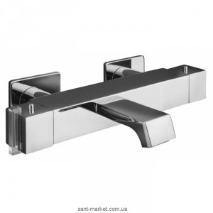 Змішувач з термостатом для ванни Alpi SPA колекція Infiniti хром IF44106CR