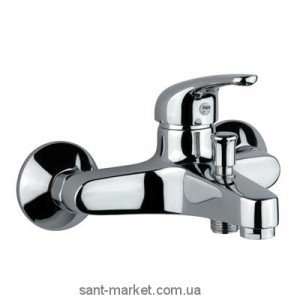 Смеситель однорычажный для ванны с коротким изливом Fiore коллекция Altura хром 41CR1510