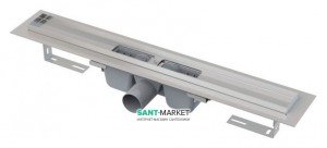 Желоб водосточный AlcaPlast с сифоном и опорами комбинированный затвор APZ1-650