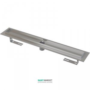 Желоб водосточный AlcaPlast прямой выпуск без затвора с порогами APZ2001-1150