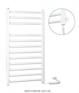 Электрический полотенцесушитель Instal Projekt VIKING Electro 530х1000х95 лесенка белый VIKE-50/100C35