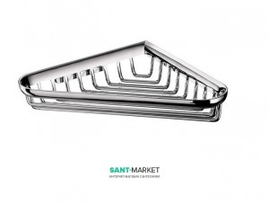 Мильниця-сітка підвісна кутова Emco System 2 17.6х17.6х6 хром 3545 001 05