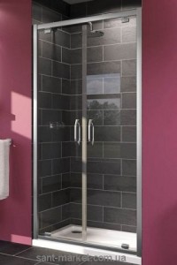 Душевая дверь в нишу Huppe Х1 стеклянная распашная 75х190 140902.069.321 
