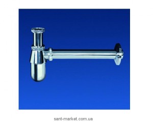 SANIT Сифон для умивальника латунний під змішувач з д / к хром 31.008.00.0000