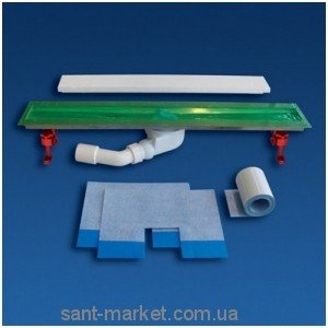 SANIT Дренажный канал 900 мм  сифон 42 л/с  ножки 110 -130 мм 03.585.00.0000