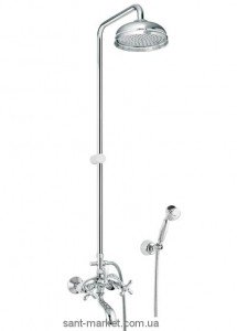 Fiore Margot-Sky Душова колона з ручним і верхнім душем 01061990 Old Bronze