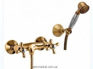 Fiore Margot змішувач для душу з ручним душем 26061300 Old Bronze