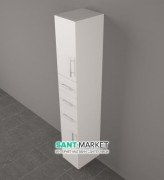 Пенал підвісний Буль-Буль SC-2 300х370х1830 білий 30918012200